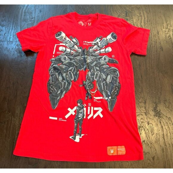 Red Boomslank Megalith Mecha T-Shirt - Picture 1 of 2